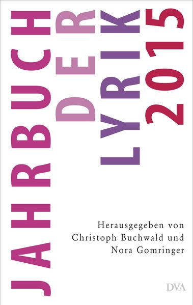Cover von Jahrbuch der Lyrik 2015