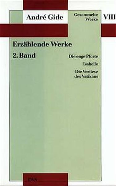 Cover von Gesammelte Werke VIII. Erzählende Werke – 2. Band