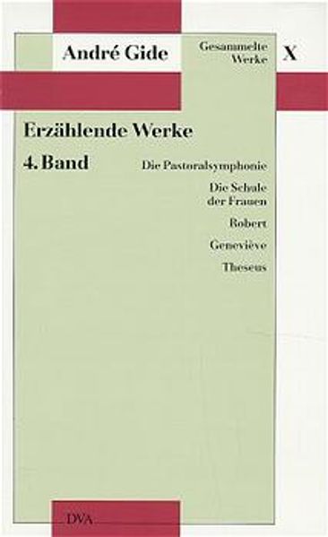 Cover von Gesammelte Werke X. Erzählende Werke – 4. Band