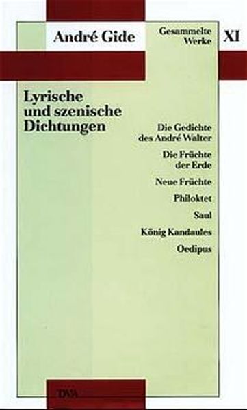 Cover von Gesammelte Werke XI. Lyrische und szenische Dichtungen