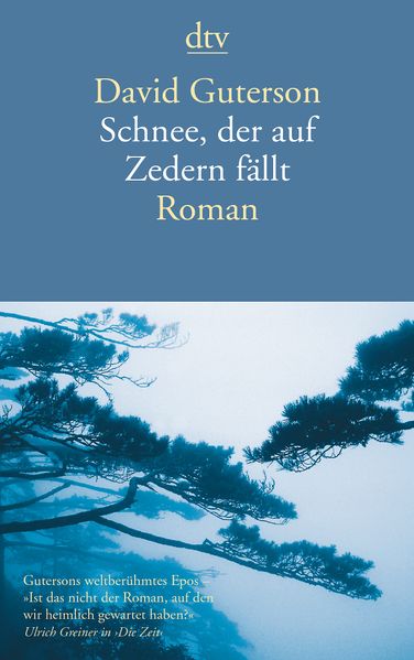 Cover von Schnee, der auf Zedern fällt