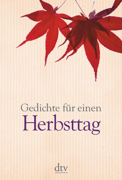 Cover von Gedichte für einen Herbsttag