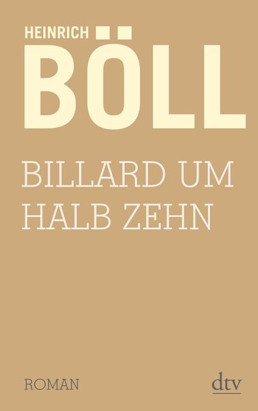 Cover von Billard um halb zehn