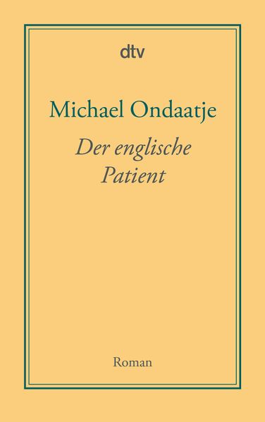 Cover von Der englische Patient
