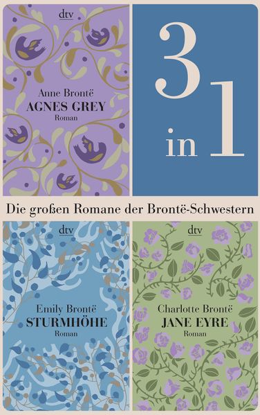 Cover von Die großen Romane der Brontë-Schwestern (3in1-Bundle)
