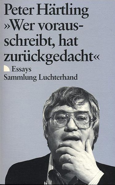 Cover von »Wer vorausschreibt, hat zurückgedacht«