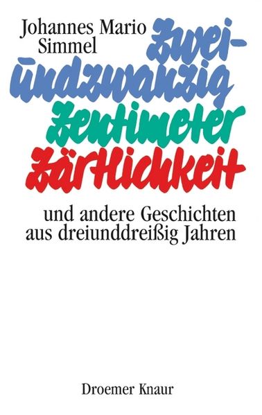 Cover von Zweiundzwanzig Zentimeter Zärtlichkeit