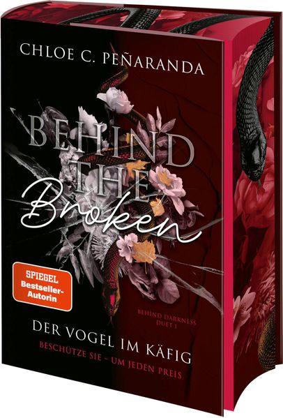 Cover von Behind the Broken. Der Vogel im Käfig