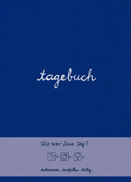 Cover von Tagebuch (blau)