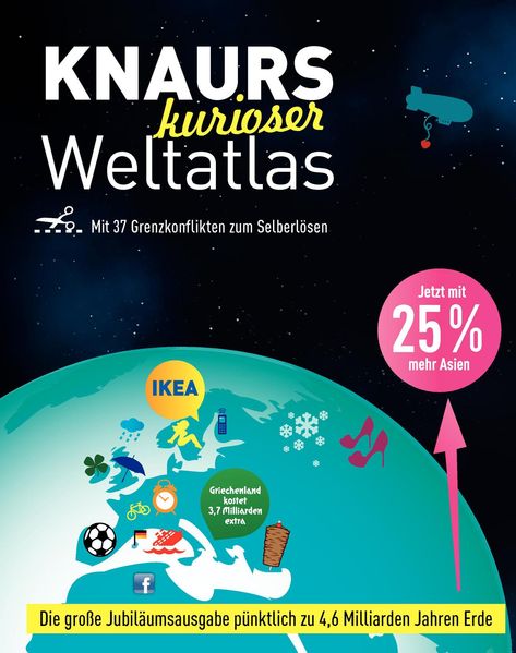 Cover von Knaurs kurioser Weltatlas
