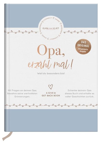 Cover von Opa, erzähl mal! | Elma van Vliet
