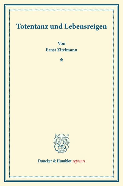 Cover von Totentanz und Lebensreigen.