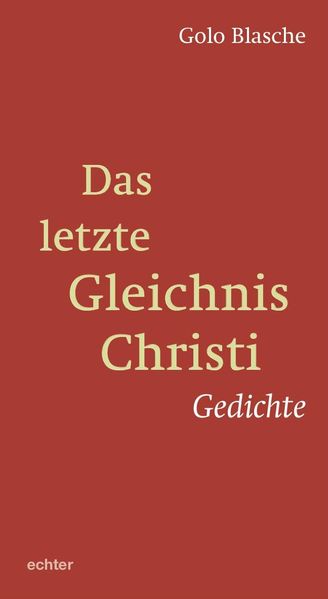 Cover von Das letzte Gleichnis Christi