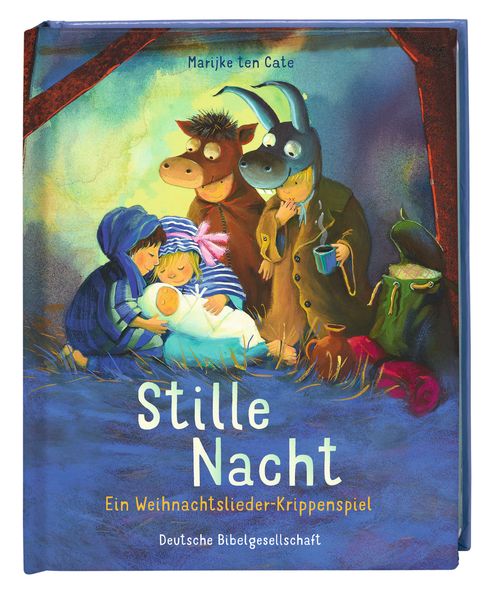 Cover von Stille Nacht. Ein Weihnachtslieder-Krippenspiel. Singen, spielen, verkleiden: die Weihnachtsgeschichte nachspielen – ein inspirierendes Bilderbuch zum Mitmachen!