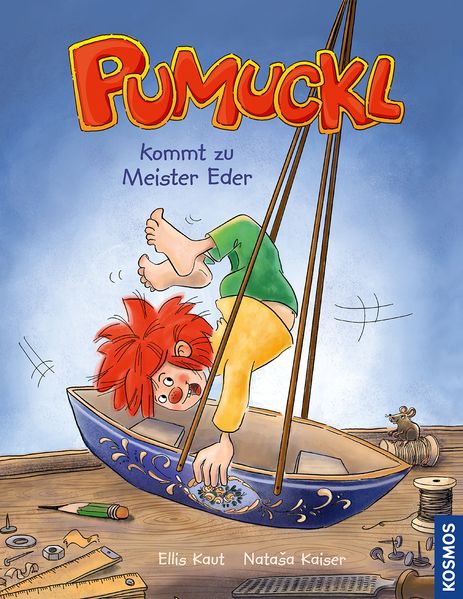 Cover von Pumuckl Bilderbuch „Pumuckl kommt zu Meister Eder“