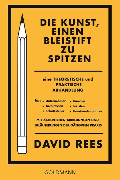 Cover von Die Kunst, einen Bleistift zu spitzen