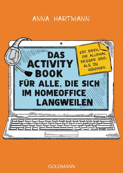 Cover von Das Activity Book für alle, die sich im Homeoffice langweilen