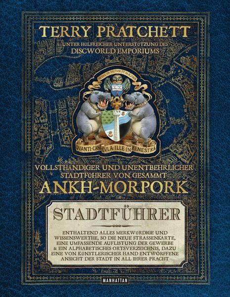 Cover von Vollsthändiger und unentbehrlicher Stadtführer von gesammt Ankh-Morpork