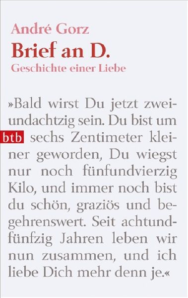 Cover von Brief an D.
