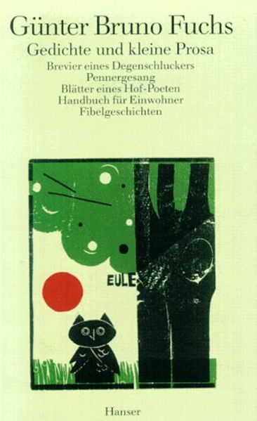 Cover von Band 2: Gedichte und kleine Prosa
