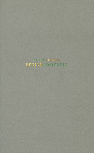 Cover von Beginnlosigkeit