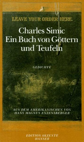Cover von Ein Buch von Göttern und Teufeln