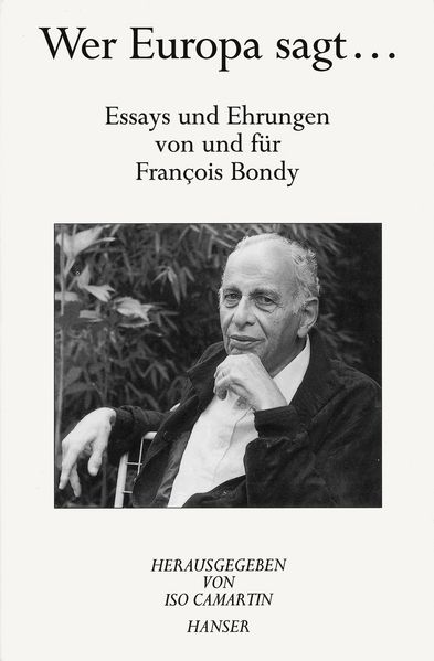 Cover von Wer Europa sagt …