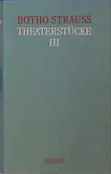 Cover von Theaterstücke III