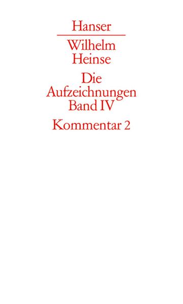 Cover von Die Aufzeichnungen. Frankfurter Nachlass