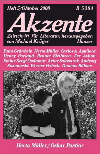 Cover von Akzente 5 / 2008