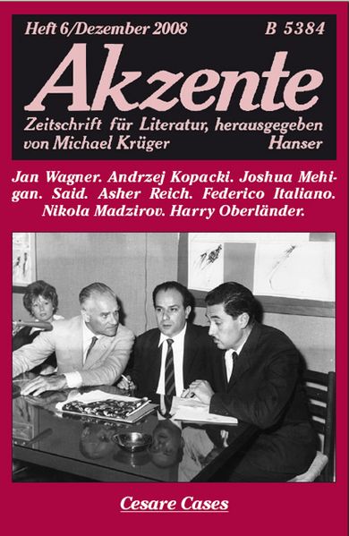 Cover von Akzente 6 / 2008