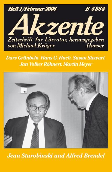 Cover von Akzente 1 / 2006