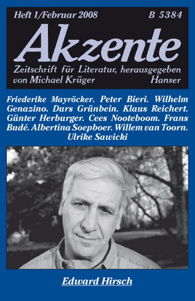 Cover von Akzente 1 / 2008