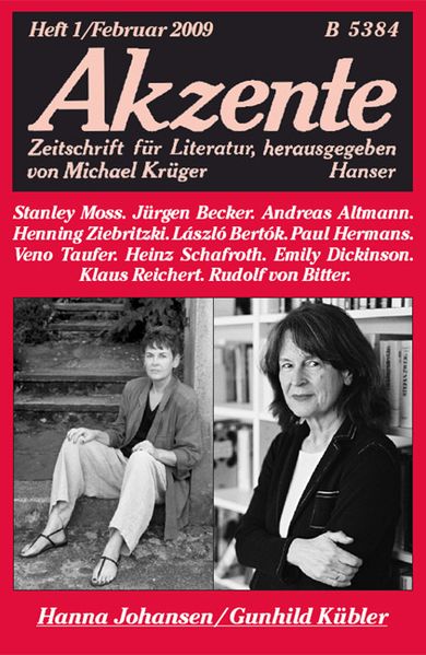 Cover von Akzente 1 / 2009