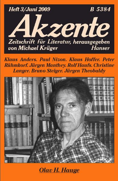 Cover von Akzente 3 / 2009