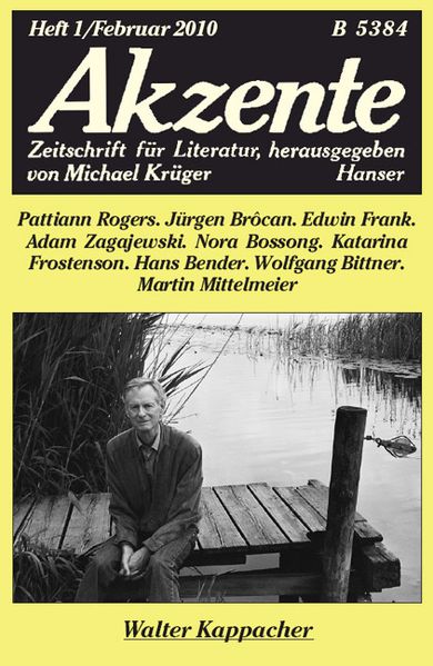 Cover von Akzente 1 / 2010