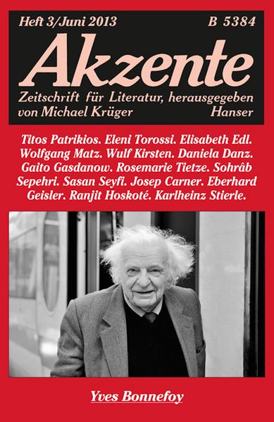 Cover von Akzente 3 / 2013