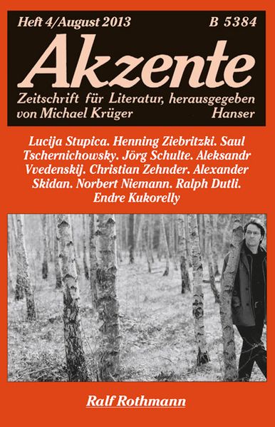 Cover von Akzente 4 / 2013