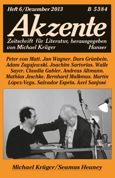 Cover von Akzente 6 / 2013