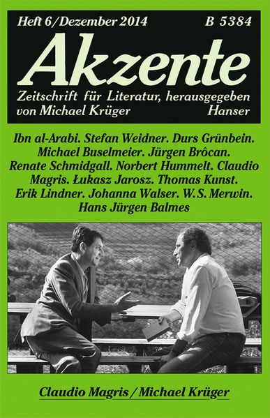 Cover von Akzente 6 / 2014