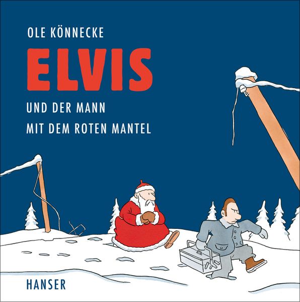 Cover von Elvis und der Mann mit dem roten Mantel