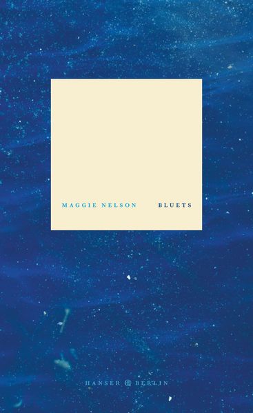 Cover von Bluets