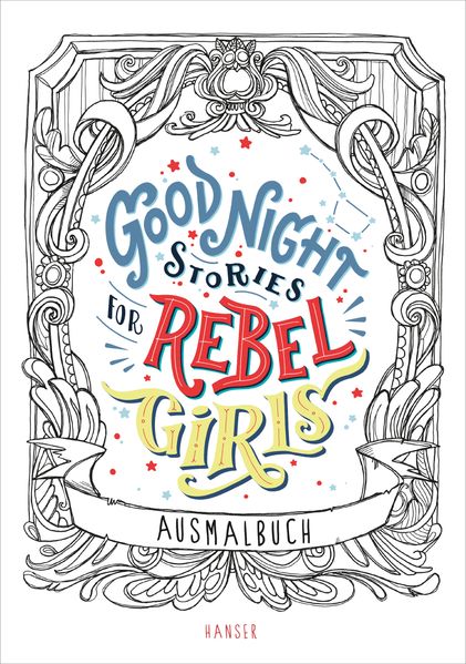 Cover von Good Night Stories for Rebel Girls – Ausmalbuch