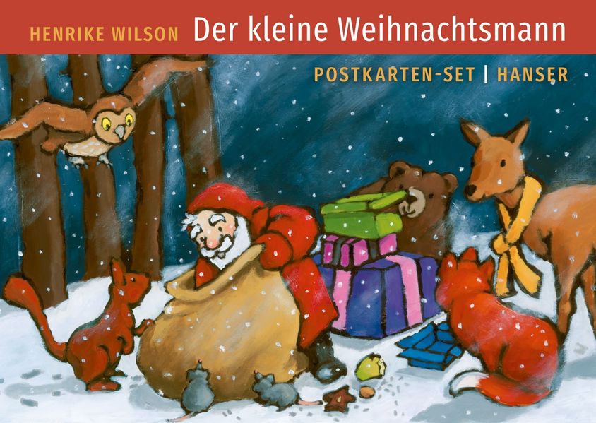 Cover von Der kleine Weihnachtsmann Postkarten-Set