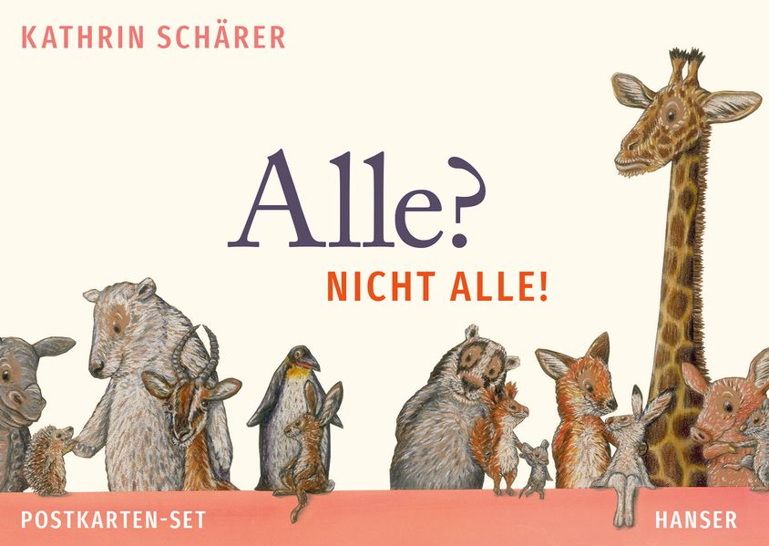 Cover von Alle? Nicht alle! Postkarten-Set
