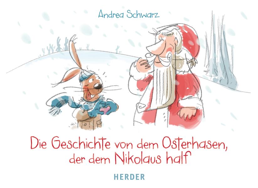 Cover von Die Geschichte von dem Osterhasen, der dem Nikolaus half