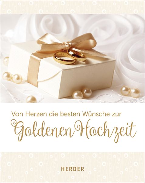 Cover von Von Herzen die besten Wünsche zur Goldenen Hochzeit
