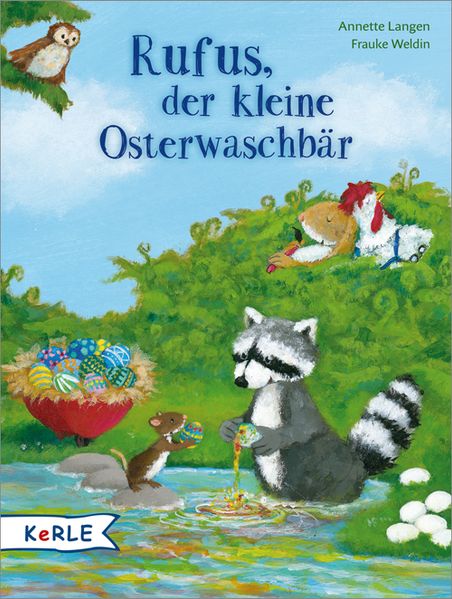 Cover von Rufus, der kleine Osterwaschbär