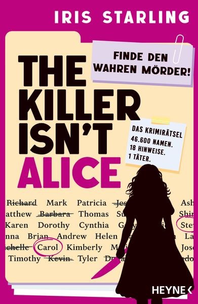 Cover von The Killer isn’t Alice
