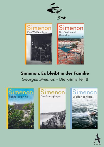 Cover von Simenon. Es bleibt in der Familie